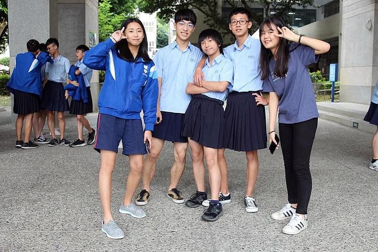 Students at Banqiao Senior High School near Taipei will be allowed to wear skirts or trousers, come end-August.