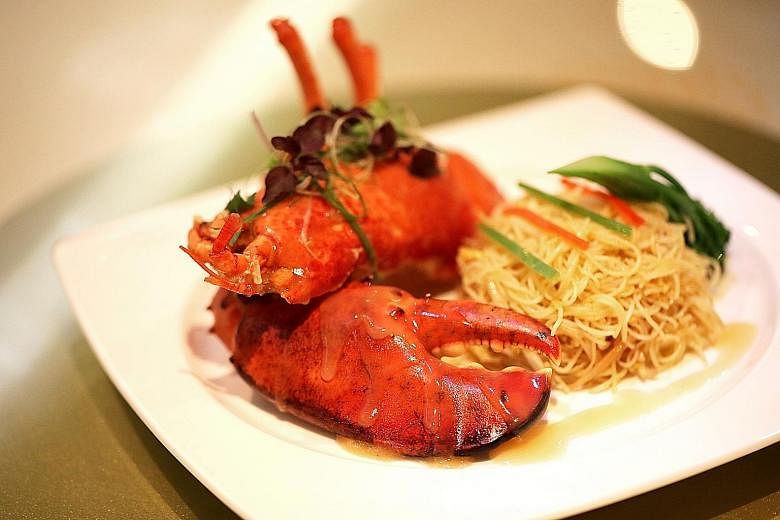 Lobster vermicelli from Feng Shui Inn