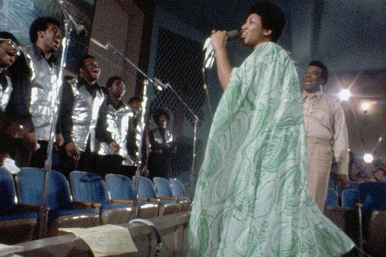 Singer Aretha Franklin recorded her biggest-selling album over two nights at the New Temple Missionary Baptist Church in Los Angeles in 1972.