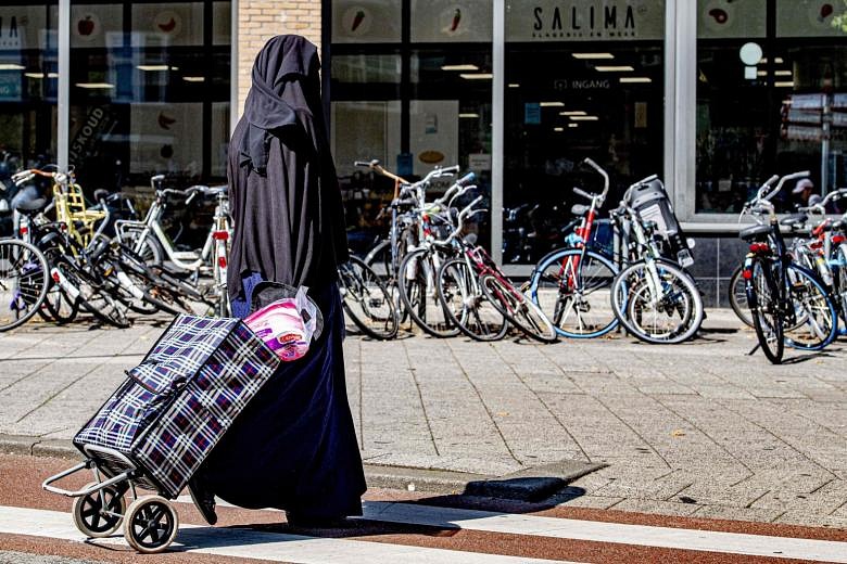 Dutch Ban On Burqas In Public Places Takes Effect The Straits Times