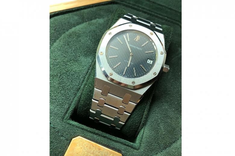 Mr Wee Sing An bought his Audemars Piguet Royal Oak Jubilee for €7,650 from a pre-owned watch dealer in London in 2008.