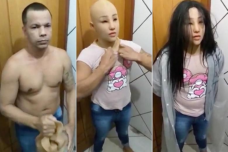 Clauvino da Silva made headlines after he was caught last Saturday trying to walk out the front door of a Rio de Janeiro jail disguised as his 19-year-old daughter. He wore a silicon mask, long dark wig, as well as a pink T-shirt, blue denim jeans an