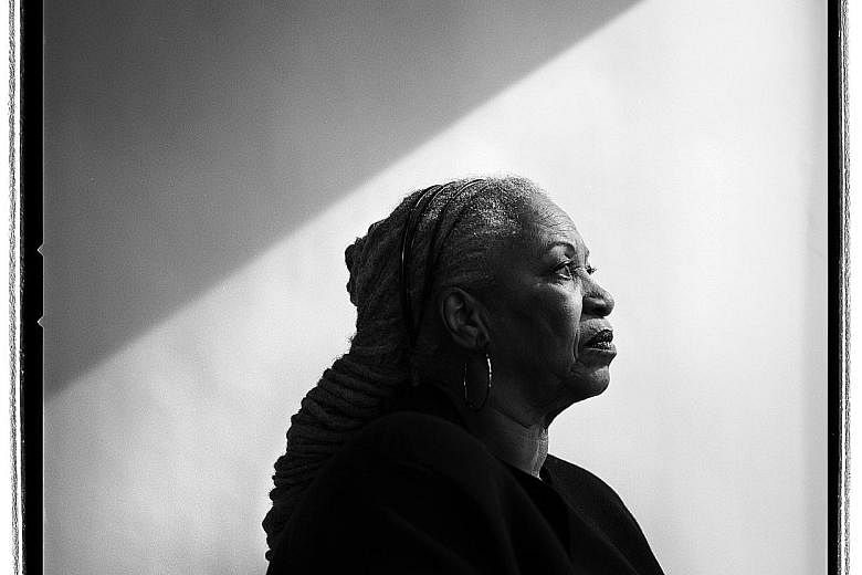 Writer Toni Morrison (in a 2008 file photo) produced landmark works that foregrounded the African-American experience, particularly from a female perspective.