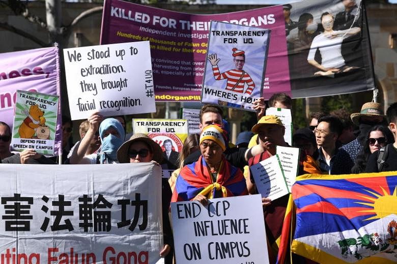 China's influence on campus chills free speech in Australia, New ...