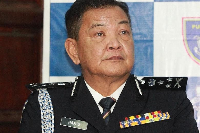 Malaysia's new police chief Abdul Hamid Bador has been making efforts to understand and boost the morale of his men. PHOTO: THE STAR/ ASIA NEWS NETWORK