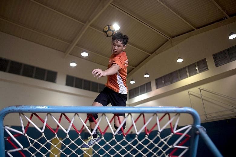 Amos Chan, 15, will be looking to repeat history when he represents the U-18 boys in the World Youth Tchoukball championships here on Aug 16-18.