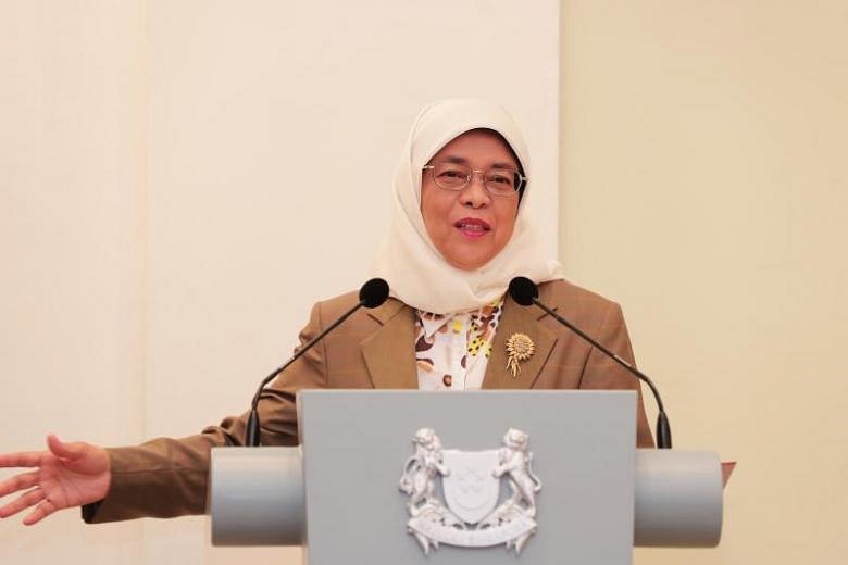 A 'grand and dignified' NDP that shows Singapore's inclusivity: Halimah ...