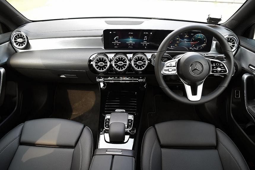 The Mercedes-Benz CLA200, with its 1,332cc engine, delivers reasonable pace with minimal fuss when unhurried.