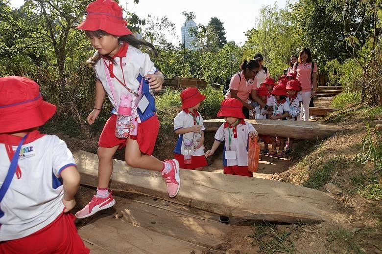 Prime Minister Lee Hsien Loong said the Government spends $1 billion a year on early childhood education and this will more than double over the next few years. In the future, 80 per cent of pre-school places will be government-supported, up from jus