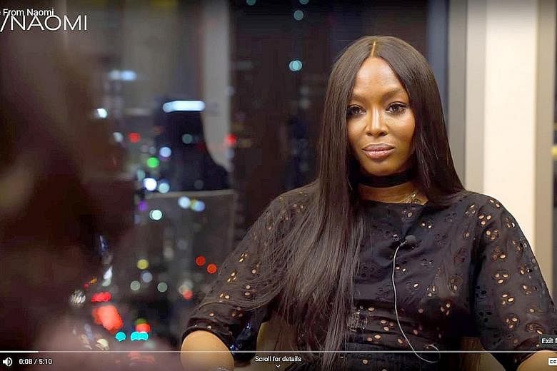 DO NOT HOLD ME HOSTAGE TO MY PAST: Naomi Campbell says she is not a saint and is a "work in progress". 	But in a YouTube video posted on Tuesday, she said: "I will not be held hostage by my past". She was referring to a report in British tabloid Dail