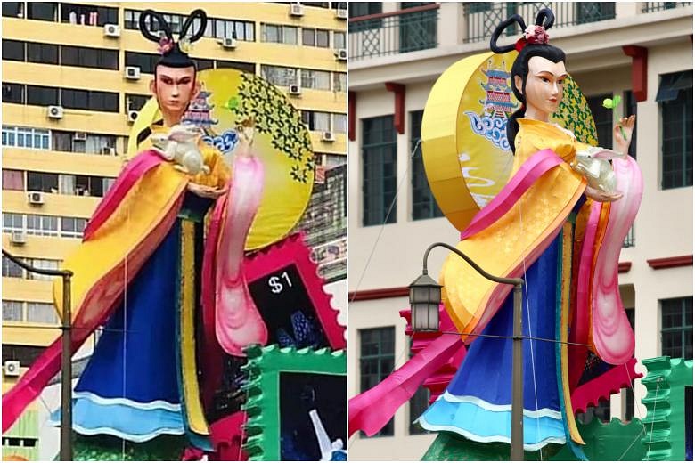 'Moon Goddess' Lantern Gets A Facelift For Mid-Autumn Festival In ...