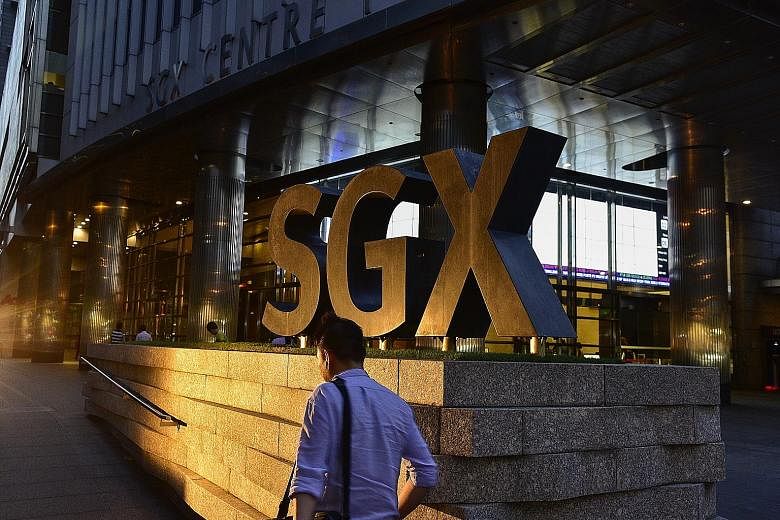 The Straits Times Index has fallen almost 8 per cent from a recent high on July 25 - about twice as much as an index of global shares. But the estimated 12-month forward dividend yield is among the highest in Asia, according to data compiled by Bloom