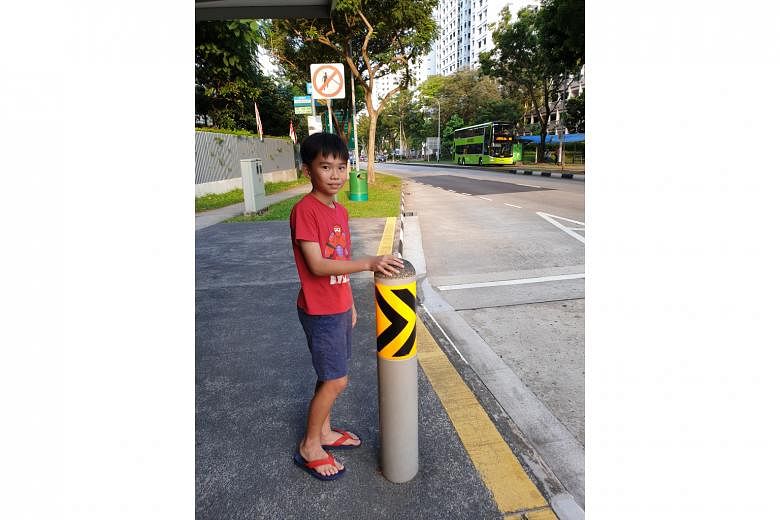 Now 11, Primary 5 pupil Voon Shin Yu has been taking public buses on his own since he was seven.
