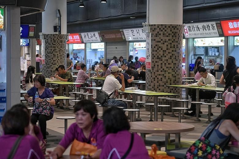 The 13 new SEHCs, to be completed by 2027, will join the seven existing ones - including Our Tampines Hub (above) - in operation, which are managed by five social enterprise entities.
