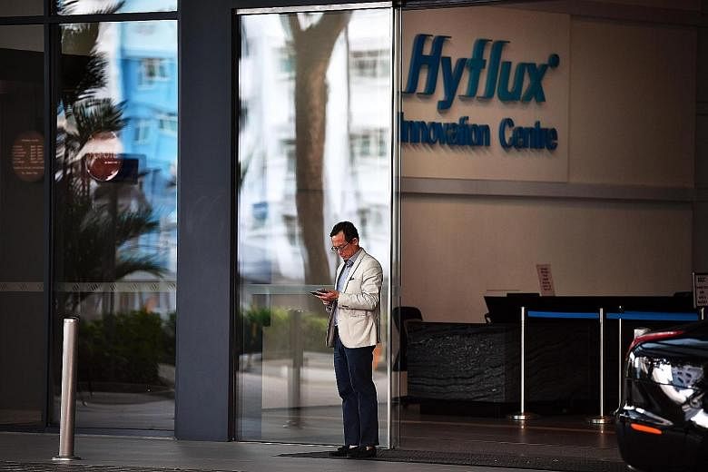 Hyflux earlier said it would engage exclusively with Utico until Aug 26, the deadline for the parties to agree to a firm deal. The deal sees Utico taking the 88 per cent stake in Hyflux through a $300 million equity injection and a $100 million share