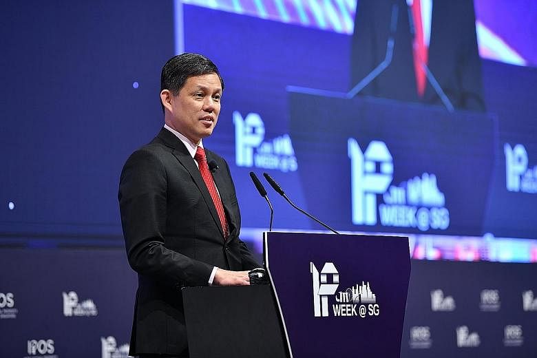 At the IP Week conference yesterday, Trade and Industry Minister Chan Chun Sing said the new Ipos International will "better organise" the Government's support for firms, adding: "Intangible assets, including IP, will increasingly drive the next wave