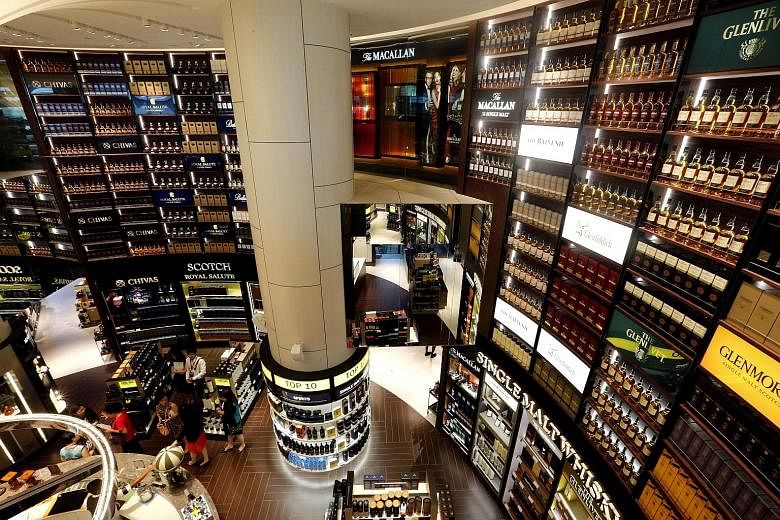 DFS Group, which has been selling liquor and tobacco at Changi Airport for 38 years, attributed its decision to "changing regulations concerning the sale of liquor and tobacco, against a global context of geopolitical uncertainty". The alcohol duty-f