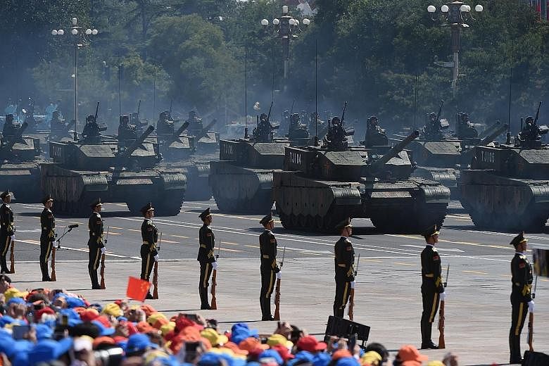 China is used to marking anniversaries with large military parades, including the biggest in 2015 commemorating the 70th anniversary of the end of World War II. Beijing yesterday unveiled plans for a massive military parade to celebrate the 70th anni