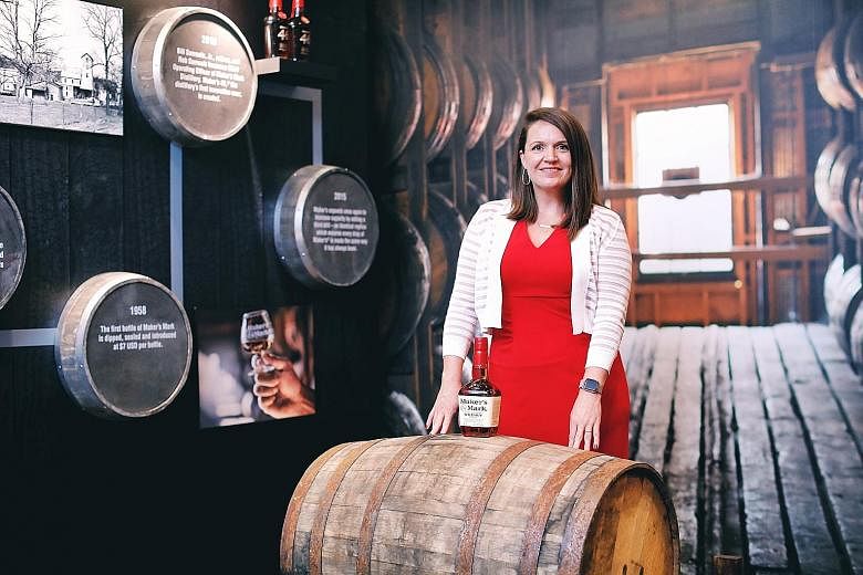 An industry expert will lead each tour and guests may also meet brand ambassadors and master distillers. Westward Whiskey founder Christian Krogstad (above) and Maker's Mark's Jane Bowie (left) are upbeat about the market here.