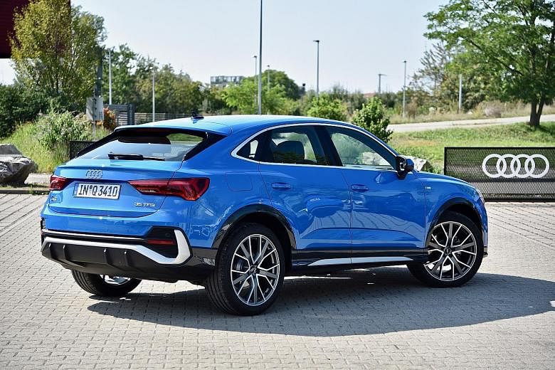 The Audi Q3 Sportback is a competent compact with practical space, efficient dynamics and a premium feel.