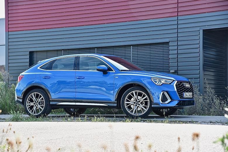 The Audi Q3 Sportback is a competent compact with practical space, efficient dynamics and a premium feel.