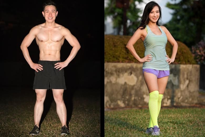 Left: Jarell Tan, 30. Right: Dorcas Tan, 44.