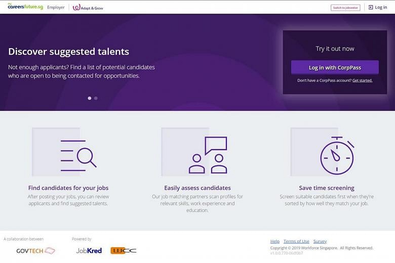 New features to speed up job matches for employers on MyCareersFuture.sg portal The Straits Times