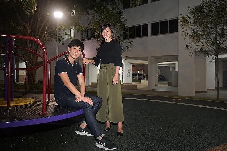 Under the latest changes to the Housing Board's grant schemes, Ms Tan Li Shuan and her boyfriend Jerren Chua now qualify for about $25,000 more in grants. They also have more options in type, size and location of flat.
