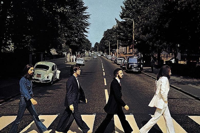 The now-iconic photograph of The Beatles crossing Abbey Road (above) is a scene which fans try to recreate when they are in London.