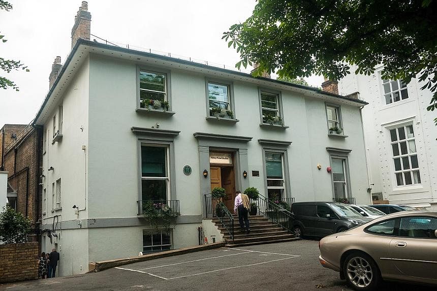 The Abbey Road studios (above) was where The Beatles recorded many albums.