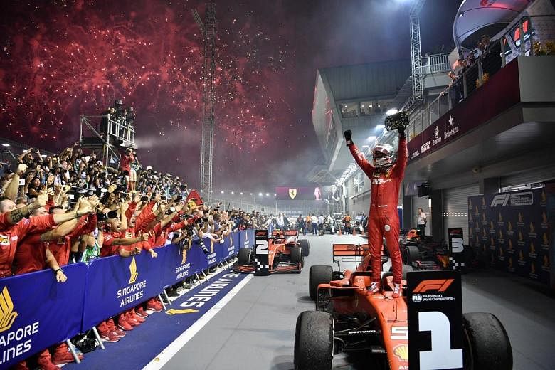 Farmer ghost Cruelty F1: Ferrari's Sebastian Vettel wins Singapore Grand Prix for record 5th  title at Marina Bay | The Straits Times