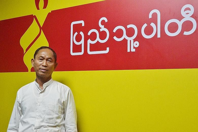Long-time Myanmar political activist Ko Ko Gyi, chairman of the new People's Party, says "the army cannot deny constitutional amendment forever. Someday, it has to change".