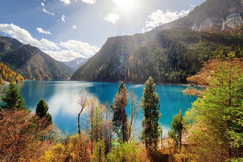 Famed Chinese scenic spot Jiuzhaigou to reopen after quake | The ...