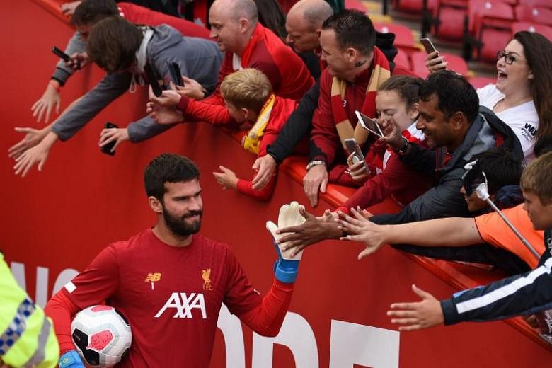 Liverpool goalkeeper Alisson nearing return from injury, Klopp reveals