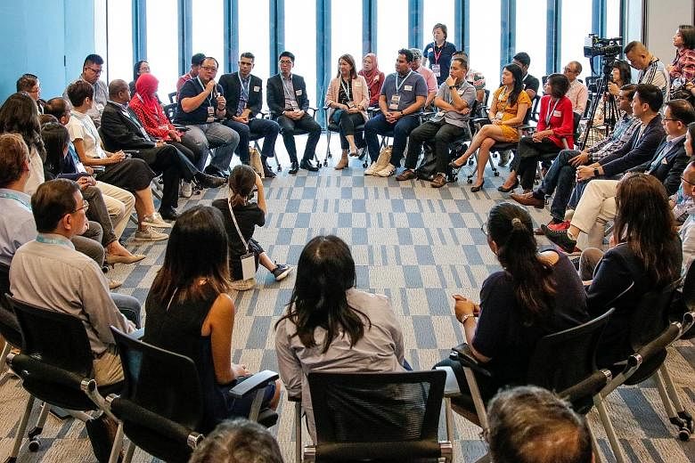 The Citizens' Panel on Work-Life Harmony consists of 58 people and is part of a series of engagements with Singaporeans on marriage and parenthood matters led by Manpower Minister Josephine Teo.