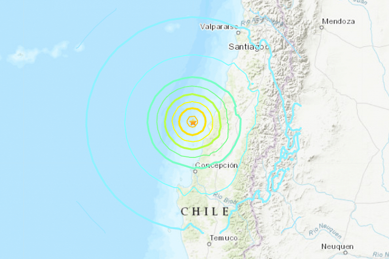 Strong 6.8 magnitude earthquake strikes off Chile coast: USGS | The ...