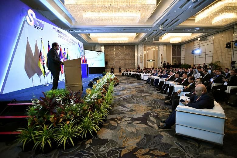 Minister for Communications and Information S. Iswaran, speaking at the Asean Ministerial Conference on Cybersecurity yesterday, said the decision to open the new centre stems from Singapore's commitment to supporting regional cyber-capacity building