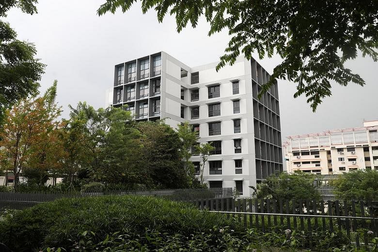 Kampung Admiralty’s residential block is connected to the active ageing hub.
