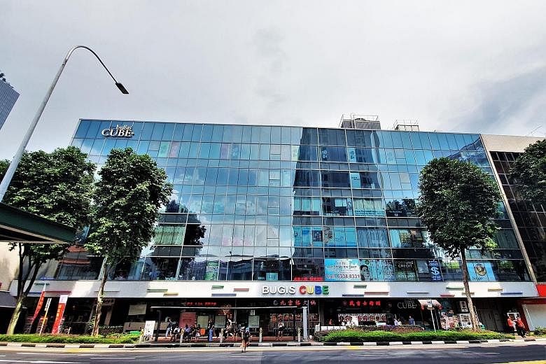 Bugis Cube, which sits opposite Bugis Junction, has 119 strata-titled retail shops, including F&B outlets and a karaoke lounge. It is about 250m from City Hall MRT and Bugis MRT stations, and has easy access from other parts of Singapore via the East