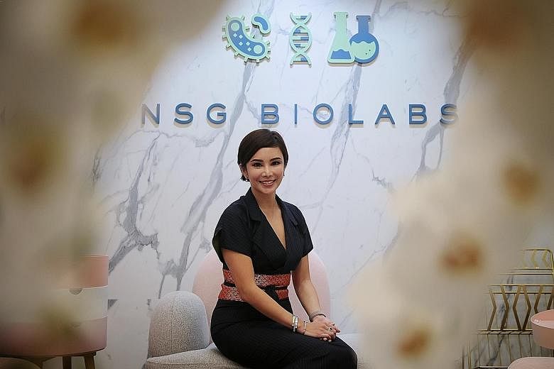 NSG BioLabs founder Daphne Teo decided to set up the premises after the biotech company she co-founded struggled to find a space to operate in. ST PHOTO: JASON QUAH