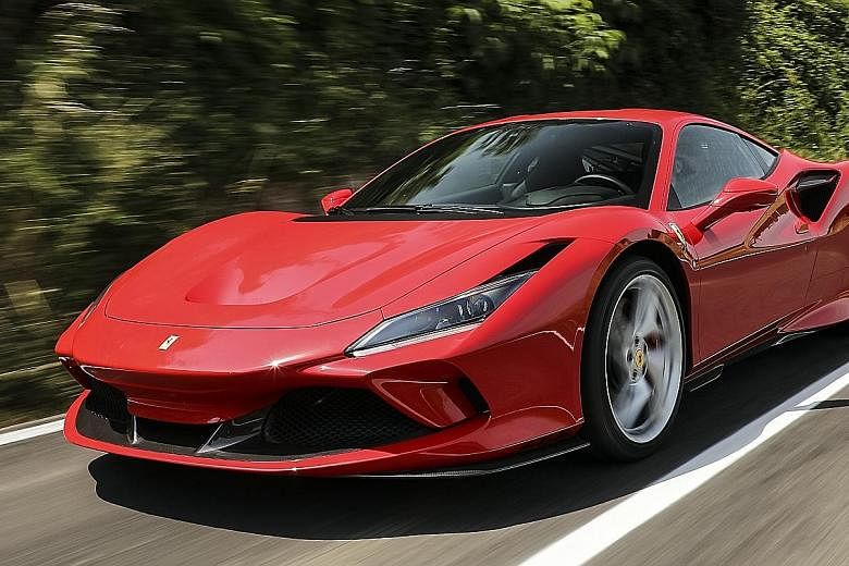 The Ferrari F8 Tributo is some 40kg lighter than the 488 GTB, and this helps it get to 100kmh in 2.9 seconds. By 7.8 seconds, it passes 200kmh.