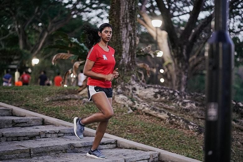 Shalini Kana will be adding the 21km race in the Great Eastern Women's Run on Nov 3 to her resume, which includes more than 25 marathons.