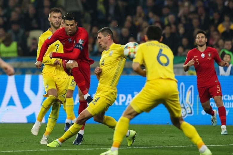 Football: Ukraine reach Euro 2020 as Ronaldo hits milestone | The ...