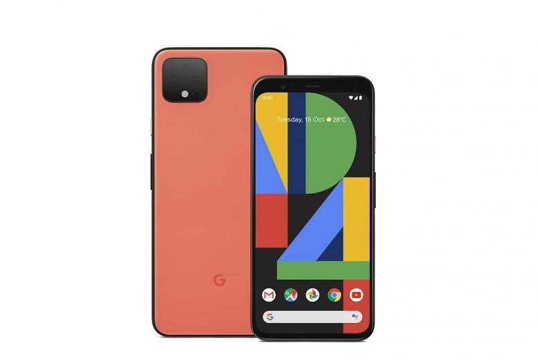 Google's latest Pixel 4 smartphone comes with a 90Hz Smooth Display that feels more responsive than standard 60Hz screens. PHOTO: GOOGLE