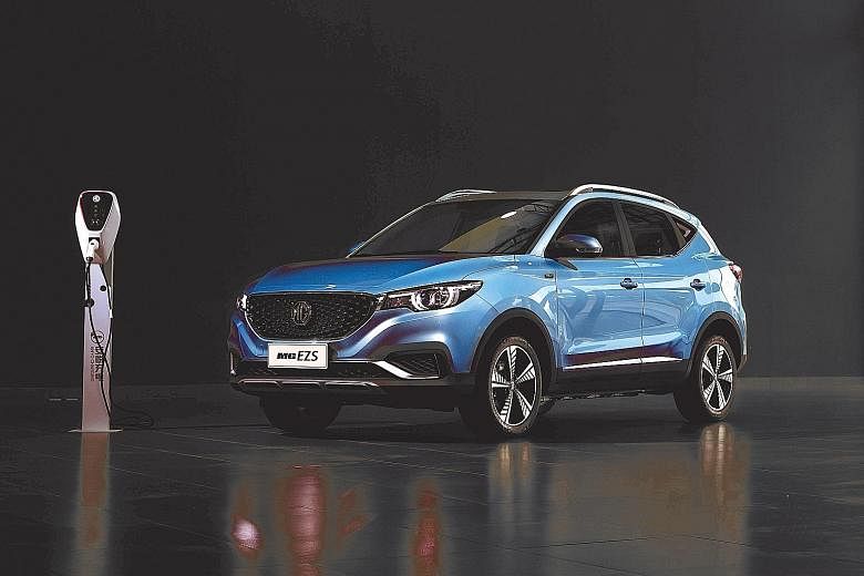 The MG EZS will arrive in December and is expected to cost about $130,000 with COE.