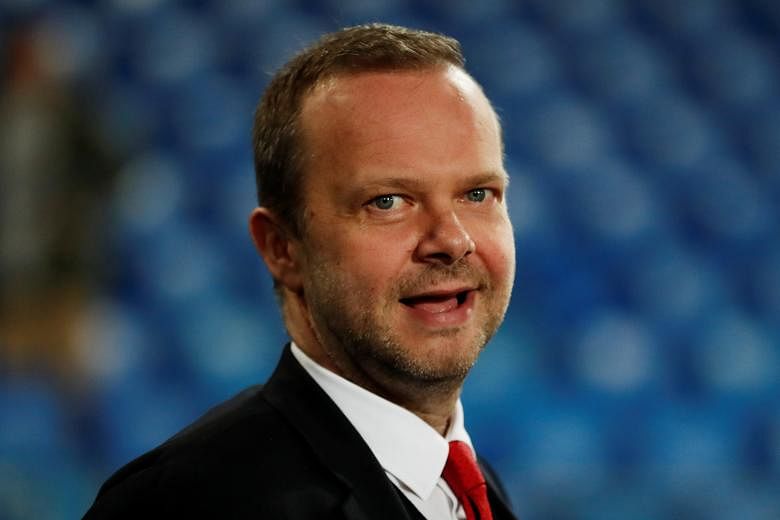 Executive vice-chairman Ed Woodward (above) is pleased that the Norwegian’s vision dovetails with the club’s three core objectives.