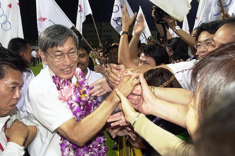Mr Chiam See Tong won his fifth term as MP in the 2001 General Election. The SPP leader has had little success in grooming proteges.