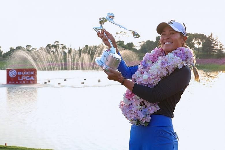 The Qizhong Garden Golf Club in Shanghai is proving to be a happy hunting ground for Danielle Kang, who won her second straight Buick LPGA Shanghai title yesterday. 