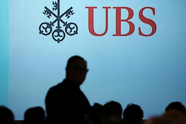 UBS' net interest income fell 8 per cent from a year ago, as negative interest rates in Switzerland and the euro zone made their mark.