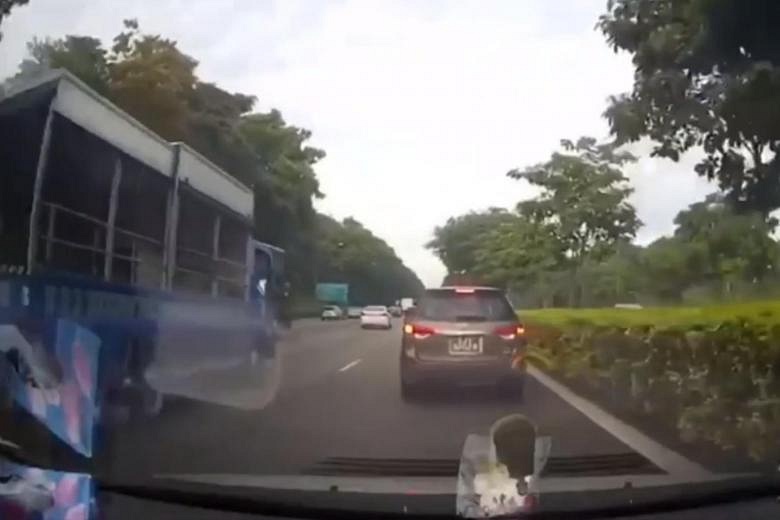 Motorcyclist Dies After Falling And Getting Run Over By A Lorry On KJE ...